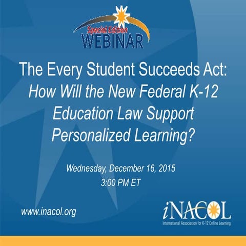 How Will ESSA Support Personalized Learning?