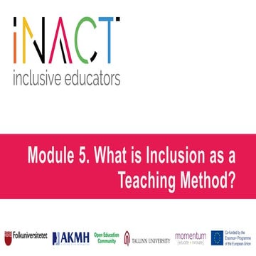 What is Inclusion as a teaching method.pptx