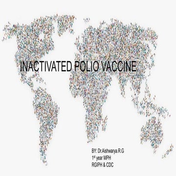 Inactivated polio vaccine(IPV)