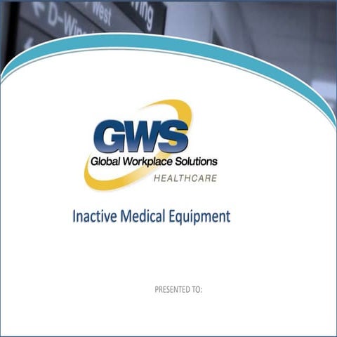 Inactive Asset Presentation