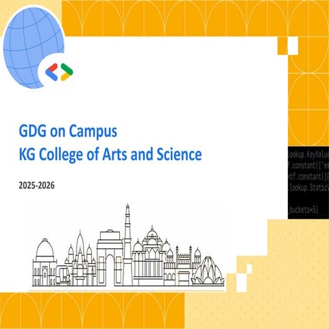 Inaguration google developer on campus ppt