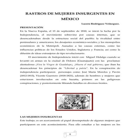 Inah  mujeres insurgentes