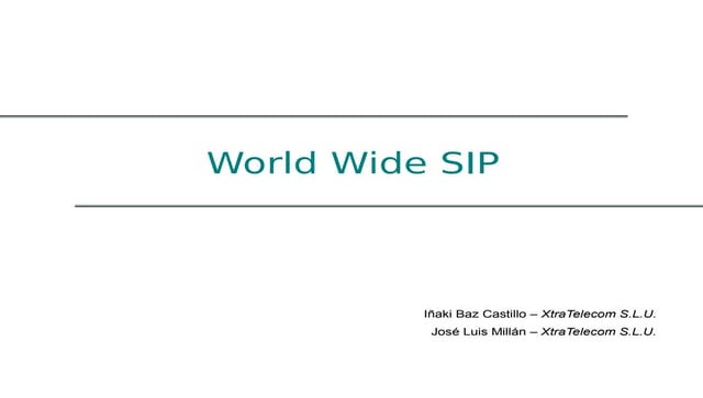 JsSIP: SIP + WebRTC (el futuro está aquí)