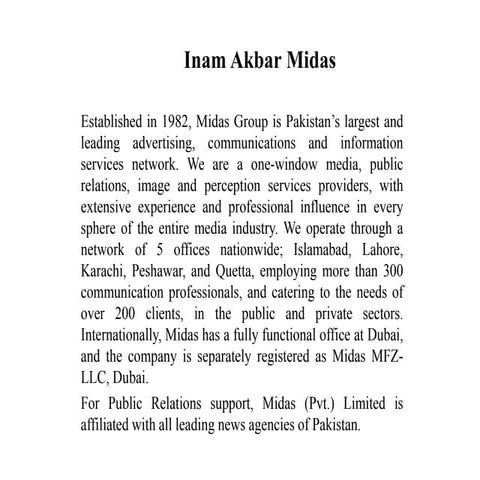 Inam akbar midas and Inam akbar | PPTX