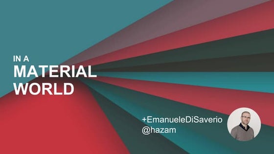 Material World Pp | PPT