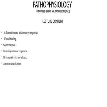 Inﬂammation in the human body (mechanism).pptx