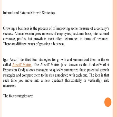 In and Ex Growth Strategies.pptx