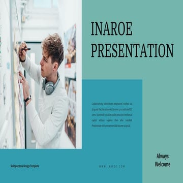 Inaroe Presentation : Dark Color Version