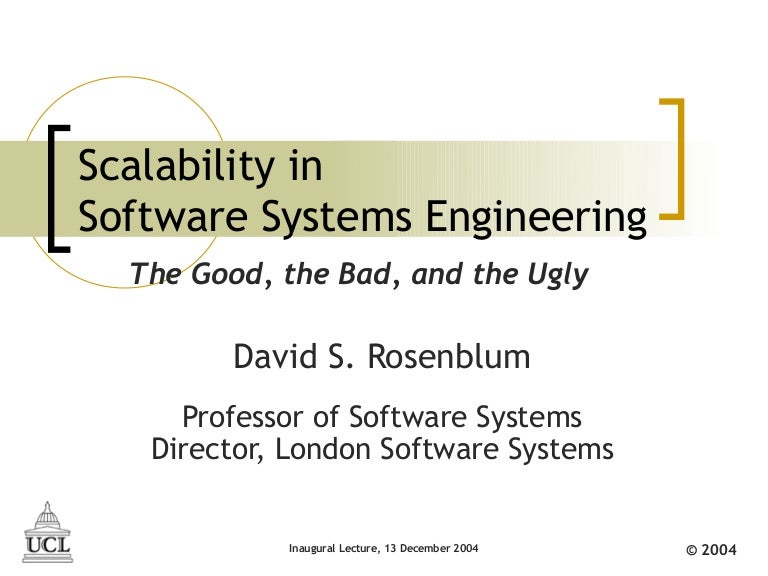 Scalability in Software Systems Engineering: The Good, the Bad, and t…