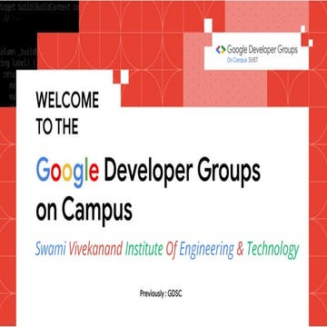 Google Developer Group onCampus 2025 introduction ppt | PPTX