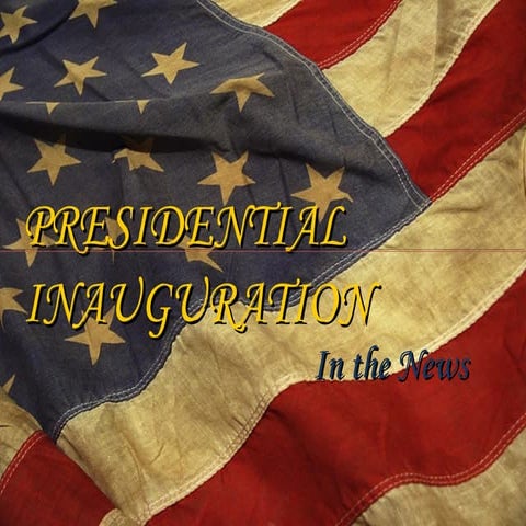 Inauguration Webquest