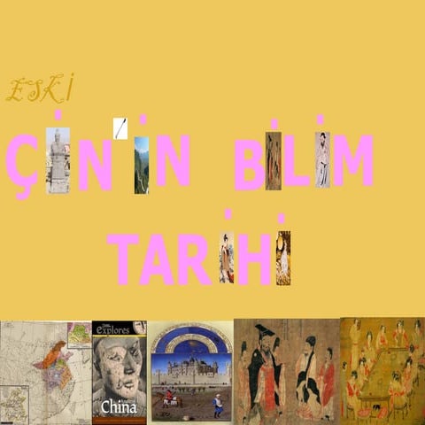 çIn bilim tarihi