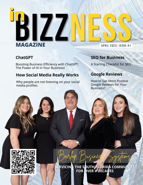 inBIZZness Magazine April Issue #1 Final with QR for Print.pdf