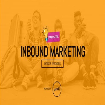 Palestra 27/05 - BHSM - Inboud Marketing