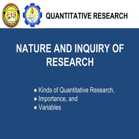 Practical Research Kinds Of Quantitative Research Pdf