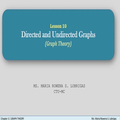 Lecture_10_Graph_Theory_-_Discrete_Mathemactics | PDF