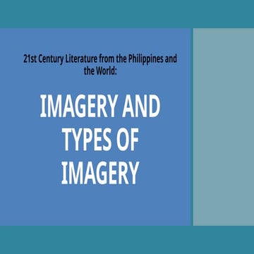 imagery21st century literature 12445.pptx