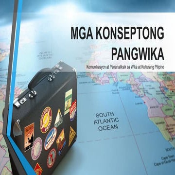 KOMUNIKASYON-11 Mga Konspetong Pang Wika
