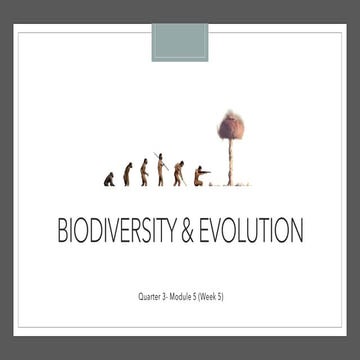 Evidences of evolution | PPT