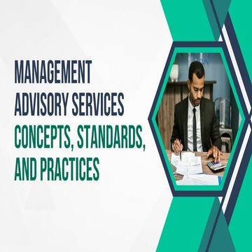 Management Advisory Services Concepts Standards | PDF