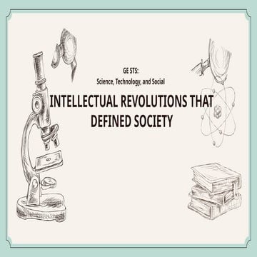 Week 2_STS Topic 1.1 Intellectual Revolutions that Defined Society.pptx