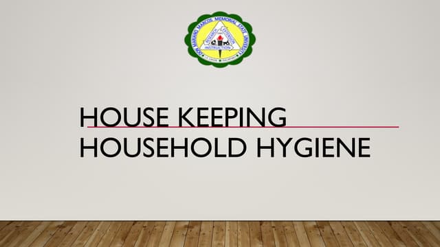 inbound7698689472891301019. Housekeeping pptx