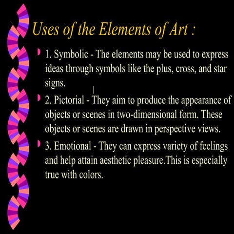 Elements of arts and design (pptx) /pptx