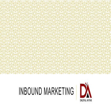 Inbound marketing