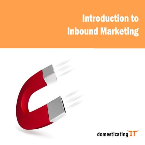 Inbound Marketing Workshop - Introduction