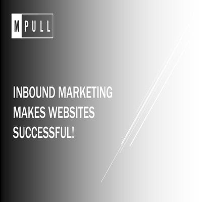 Inbound marketing makes websites successful