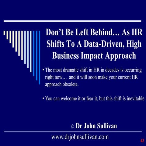   09 4 15 data driven hr impacts of talent management bus case    slideshare