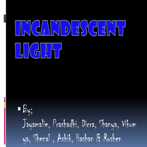 Incandescent lamp