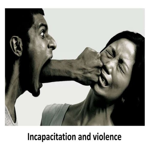 Incapacitation and violence -  Passive behaviors - Discounting (Transactional...