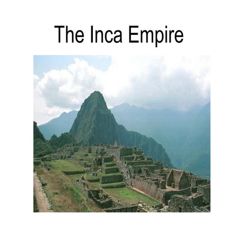 Inca powerpoint presentation 26