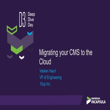 D3SF17- Migrating to the Cloud 5- Years' Worth of Lessons Learned