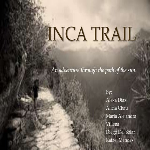 Inca trail | PPTX