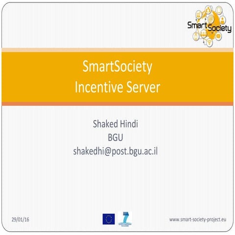 Training Toolkit - Incentive Server