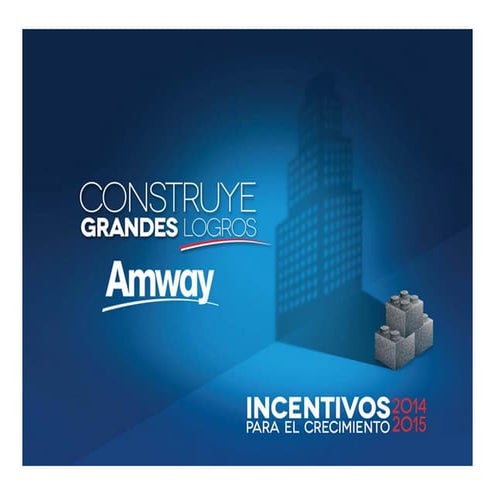 Incentivos crecimiento AMWAY 2014-2015
