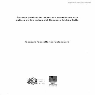 Incentivos Economicos a Cultura en ...