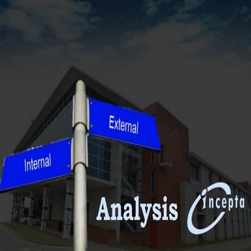 Internal & External Environment Analysis of Incepta