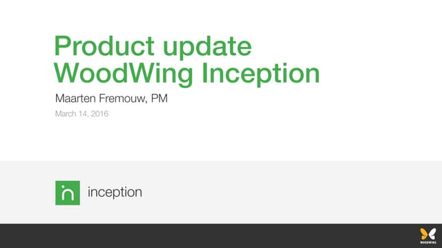 Inception Product Feature Webinar: Workflow, Versioning & Restore