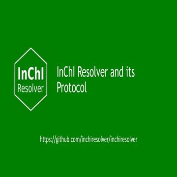 InChI Resolver and its protocol