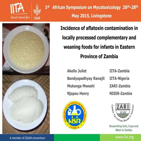 Incidence of aflatoxin contamination in locally processed complementary and w...