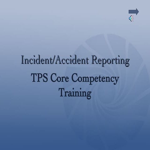 Incident & Accident Reporting