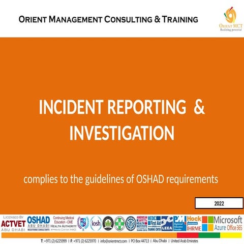 Incident investigation-final training PPT