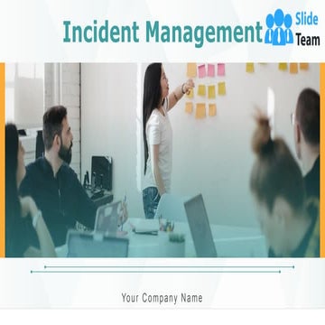 Incident Management Magnifying Glass Priority Matrix Process Resolution Assig...