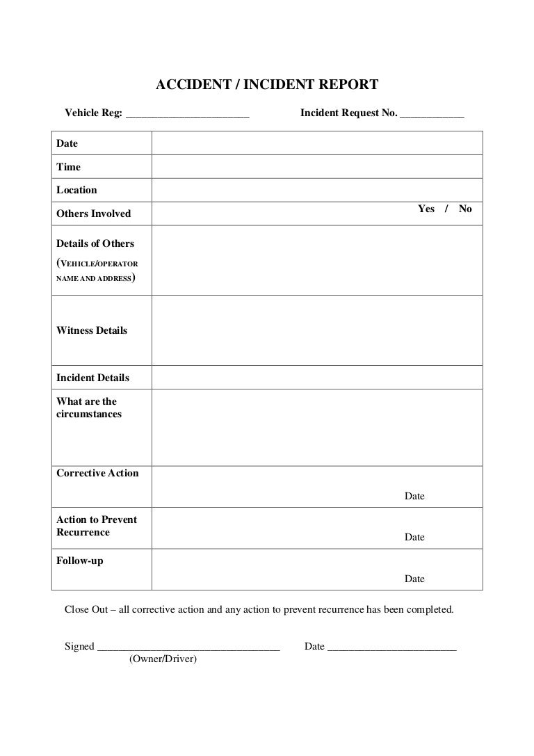 truck incident report major magdalene project org truck incident report