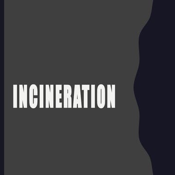 Incineration of plastic Watste, Energy recovery from plastic waste