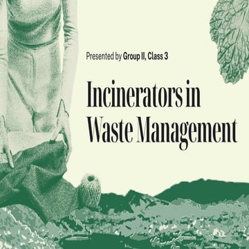 Incineration in waste management | PDF