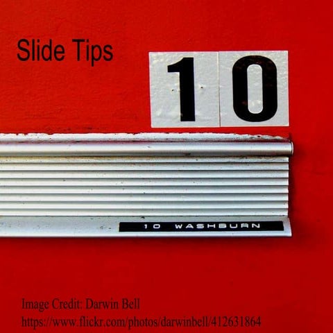 Presentation Tips